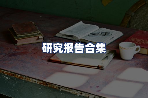 研究报告合集